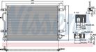 Nissens 94583 Condenser, air conditioning