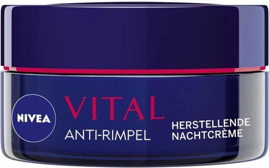 NIVEA VITAL Anti-Rimpel Herstellende Nachtcrème - 50 ml