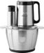 Sokany Multifonctionnel Hachoir Électrique 6-en-1 800W 3L Inox, Argent