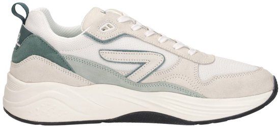 HUB Glide S43 Sneakers Heren wit - beige - groen