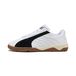 PUMA Tifosi Calcio LS Unisex Sneakers, White Black, 38.5 EU