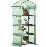 Outsunny Kas - Gegalvaniseerd staal - 70x50x160cm - Groen