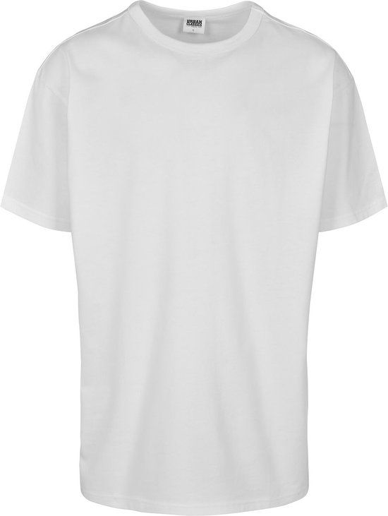 Urban Classics Organic Basic Tee Heren T-shirt - wit - XL
