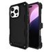 Pelican Shield iPhone 16 Pro-hoesje [Compatibel met MagSafe] Robuuste telefoonhoes met 24ft militaire valbescherming - Heavy Duty telefoonhoesje met riemclip holster voor iPhone 16 Pro - Carbon