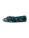 B by Ted Baker pantoufles turquoise / cyan / orange clair / noir