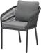 AVH-Collectie Impala Impala dining tuinstoel rope antraciet