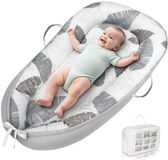 Sans marque Nid pour bébé pour nouveau-nés - 100% Coton respirant - Portable et réglable