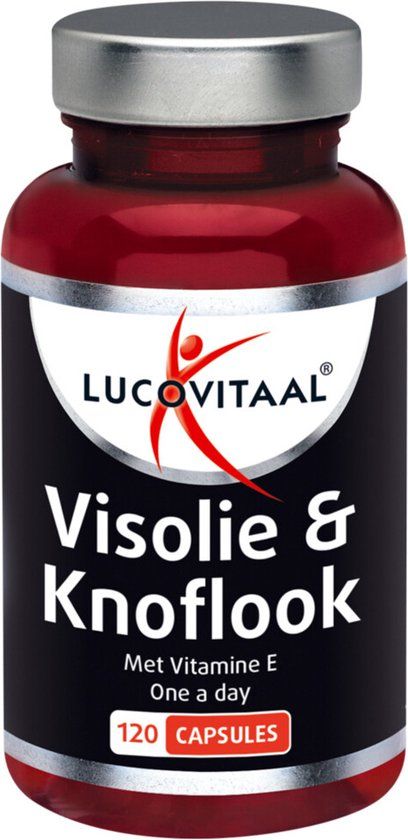 Lucovitaal Visolie & Knoflook - 120 capsules
