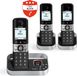 Alcatel F890 Trio - Draadloze Telefoon met Antwoordapparaat en 3 Handsets