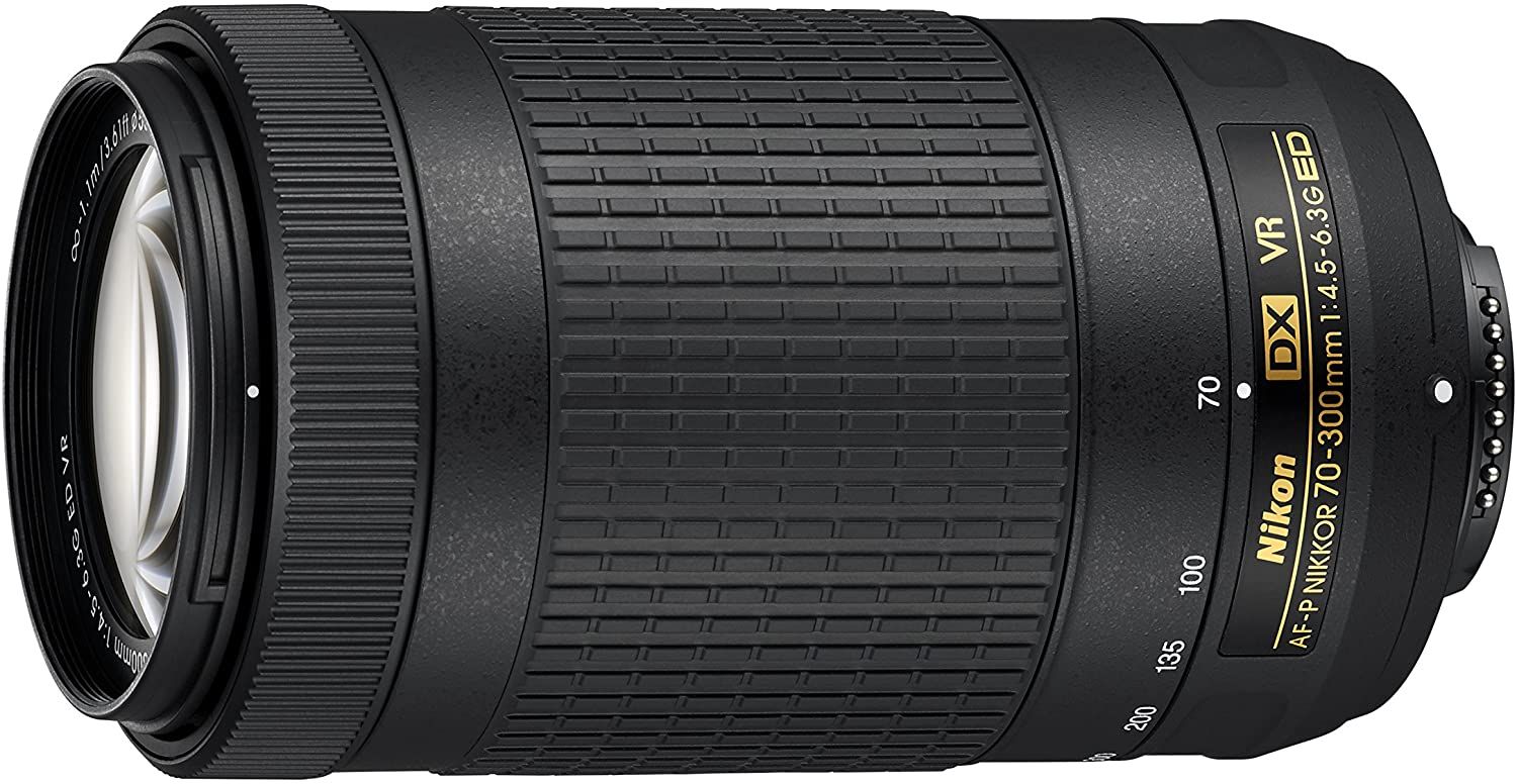 Nikon AF-P DX NIKKOR 70-300mm f/4.5-6.3G ED VR Lens - Black kopen