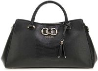 GUESS handtas schoudertas Salinge Luxury Satchel Black zwart