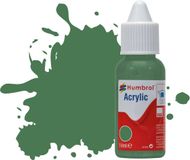 Humbrol - Acrylic Dropper No 101 Mid Green Matt 14 Ml