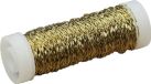 HBX Natural Living Binddraad - goud - op rol - 35 mtr