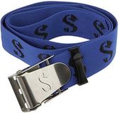 Scubapro Standaard riem gesp roestvrij staal, blauw