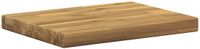 vidaXL Tafelblad Rechthoekig Glas Wit 40 x 20 x 3 cm