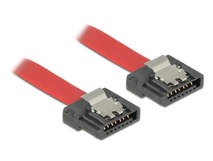 DeLOCK SATA III Kabel - 0.5m - Rood