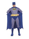 Rubie's Officieel Batman-kostuum voor volwassenen, blauw, grijs, M