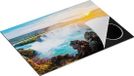 Chefcare Inductie Beschermer Watervallen bij Zonsondergang 75x50 cm - Multicolor