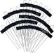Vinatio Handels GmbH Étiquettes métalliques résistantes aux intempéries pour jardin et serre, lot de 30 pièces