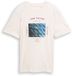 Tom Tailor T-shirt avec imprimé photo - Taille S - Gardenia White