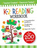 K-2 Reading Comprehension Workbook for Kids Ages 5-8