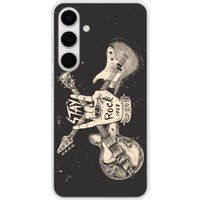 Samsung Galaxy S24 Plus, Samsung Galaxy S25 Plus Stay rock Bedrukt siliconen hoesje