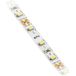 GTV Ledstrip, 50 m, rol Flash 2835 MW, 60 leds, dimbaar, alle 5 cm deelbaar, 3,7 Wm, 12 V DC, 8 mm breed, lichtband voor meubels en keuken, warmwit 3200 K