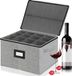 Uniqoos Boîte de rangement pour verres à vin