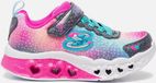 Skechers Flutter Heart Lights sneakers Bleu/Rose - Femme