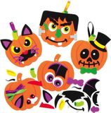 Baker Ross AX254 Halloween Pompoen Decoratie Set