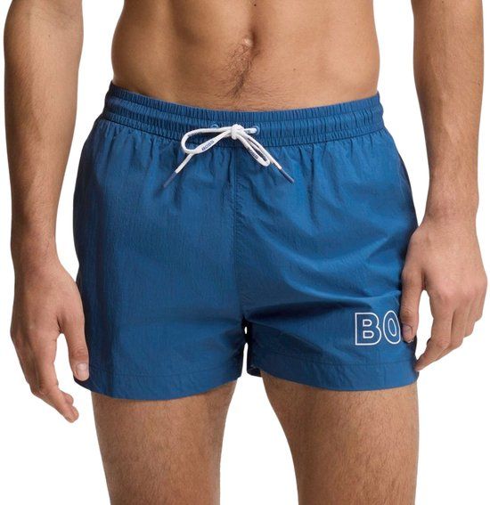 BOSS Hugo Boss Mooneye Zwemshort Heren - Blauw - Maat L