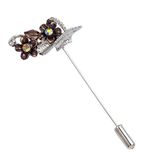 mopec M220 – metalen aansteker, met bruine cestito en bloemen, verpakking van 12 stuks