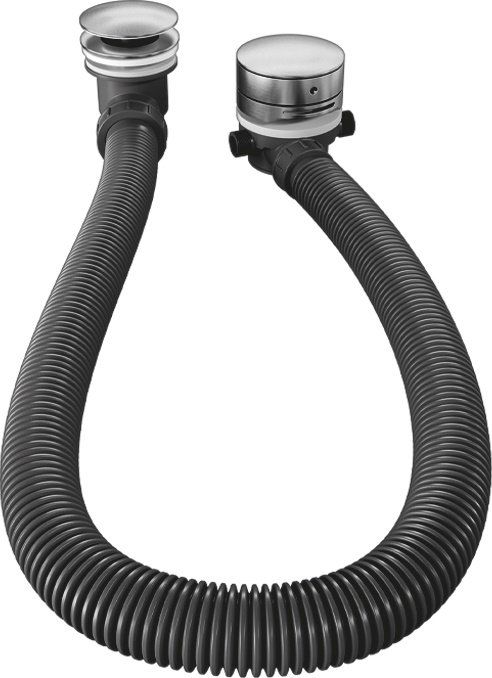 Brauer Brushed Edition Badvulwaste 100 Nikkel