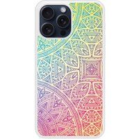 Apple iPhone 15 Mandala pastel hoesje