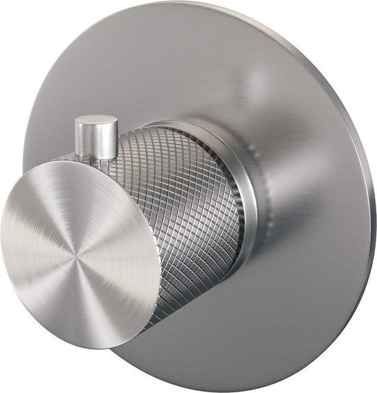 BRAUER Brushed Carving losse inbouwthermostaat RVS geborsteld PVD