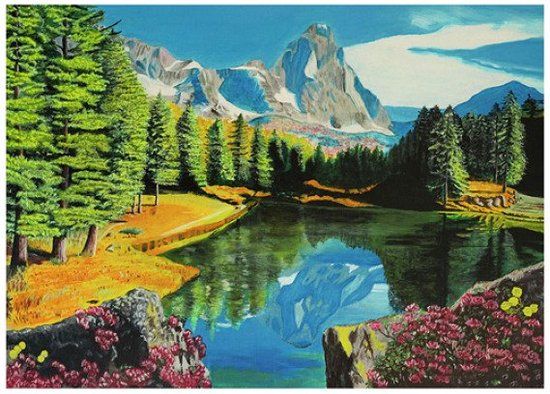 Ravensburger Rocky Mountain Reflections Legpuzzel - 300 Stukjes