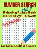 Number Search Challenge Book for Kids, Adults & Seniors with 100 Puzzles from Easy to Expert Levels: Train Your Mind, Enhance Focus, and Relax with ... | Perfect Gift for Puzzle Lovers (vol-7)