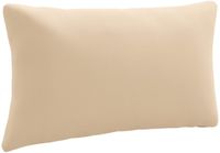 vidaXL - 1-Delig - Rugkussen - PUTTEN - 100% - Polyester - Crèmekleurig