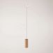 Creative Cables - Suspension sur rail avec câble textile et douille E14 - Ampoule non incluse