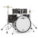 Gear4music BDK-22 Rock Drumkit, Black Oyster