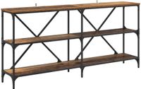 vidaXL Wandtafel Oudhout 160 x 30 x 75 cm Bewerkt hout