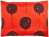BonaMaison Oranje-Bordeaux Decoratieve Kussensloop, Kussenhoezen Bank, Decoratieve Kussenhoesjes, Kussensloop; Sofa, Slaapkamer, Kantoor, Auto 45x60 Cm - Ontworpen en vervaardigd in Turkije