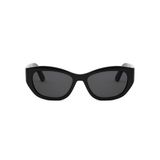 Dior 30montaigne B5u Lunettes de soleil femme noir ovales gris 54mm