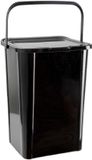 Plasticforte Recycling afvalbak - zwart - 45 Liter - afsluitbaar
