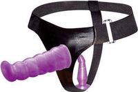 BAILE HARNESS COLLECTION Ultra Harness Female Anal And Vaginal Purple