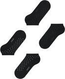 Esprit Fine Dot 2-Pack dames sneakersokken zwart - maat 39-42