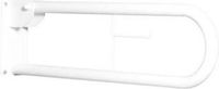 GIMA Wand toiletbeugel opklapbaar 70 cm metaal wit