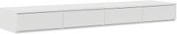 vidaXL Bedlades met lade Wit 135 x 36,5 x 16,5 cm Bewerkt hout