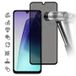Xiaomi Redmi A4 Protecteur d'Écran en Verre Trempé Privacy Full Cover - Bord Noir