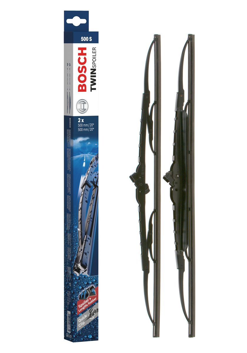 Ruitenwissers Twin 500S - 500/500 mm - Set